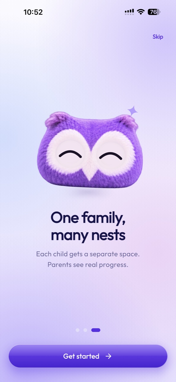 StudyNest welcome screen three on iPhone 15 Pro Max